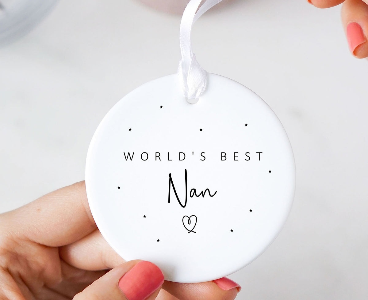 World's Best Nan Sentimental Ceramic Keepsake
