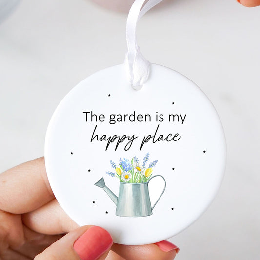Gardeners Ceramic Keepsake Ornament - Watering Can