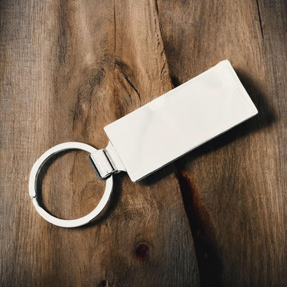 Mum From Daughter or Son Poem Metal Keyring