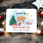 Personalised Christmas Eve Tin